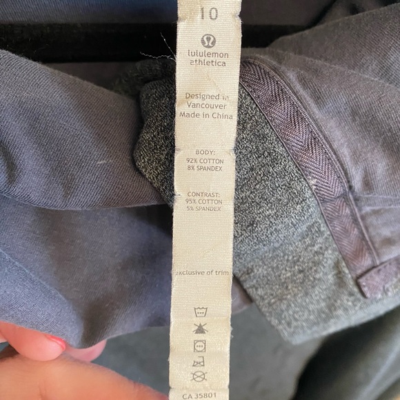 Lululemon wrap Gray Asymmetrical Coat - Picture 2 of 6